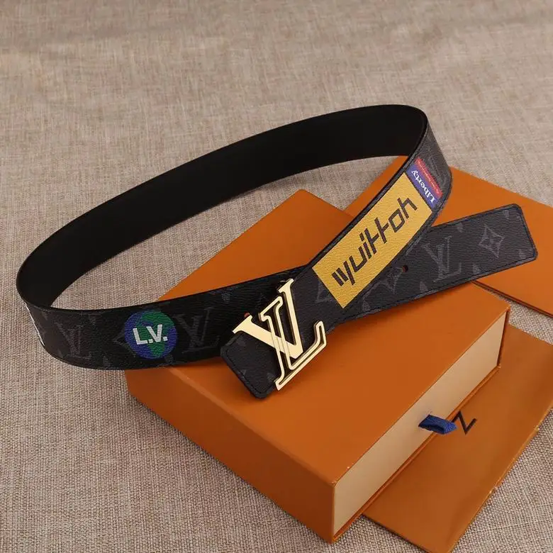 LV Belt 40mmX95-125CM 7D (418)